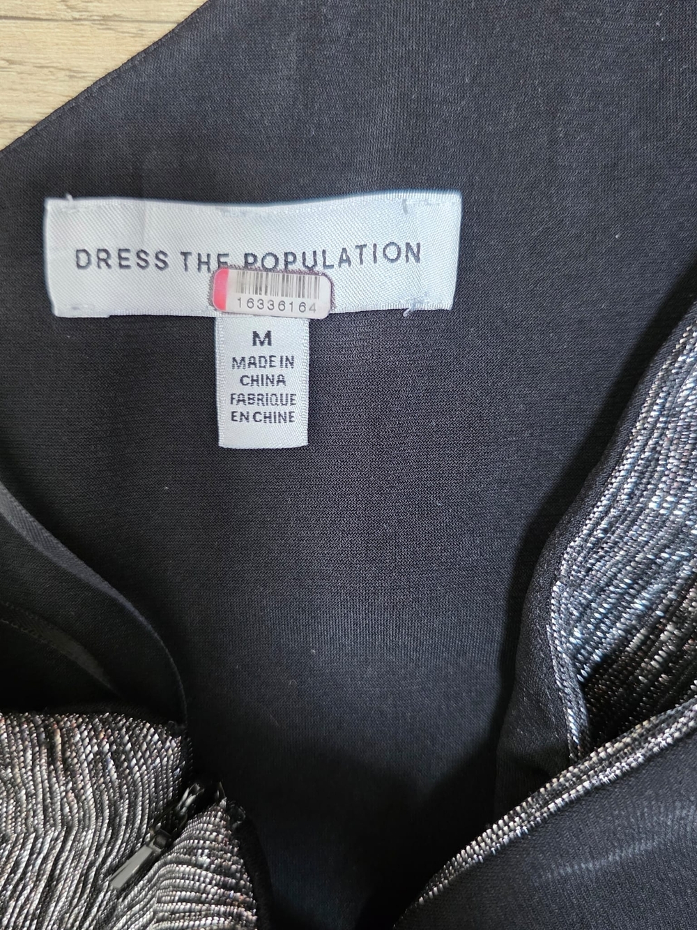 DRESS THE POPULATION KIENNA GOWN SIZE M MSRP $248 - Picture 12 of 13